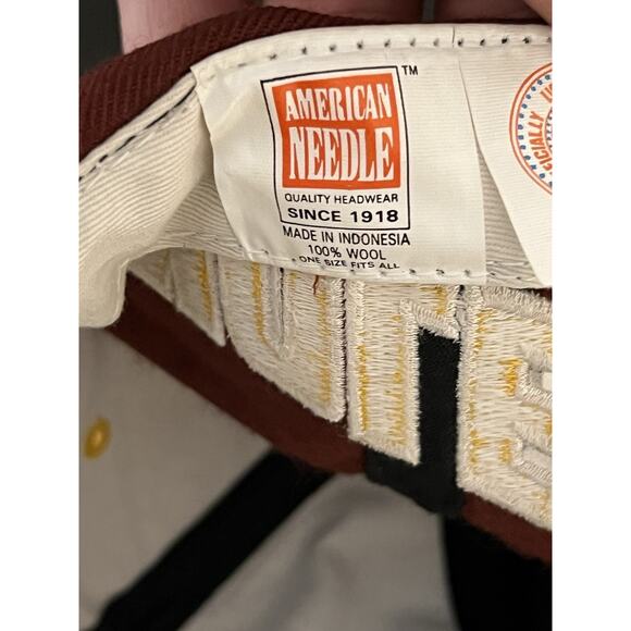 Vintage Florida State Seminoles Hat American Needle Snapback 90s Wool - Picture 9 of 9